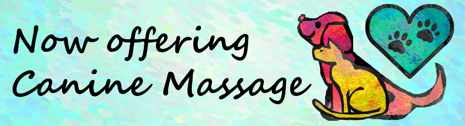 Now offering Canine Massage